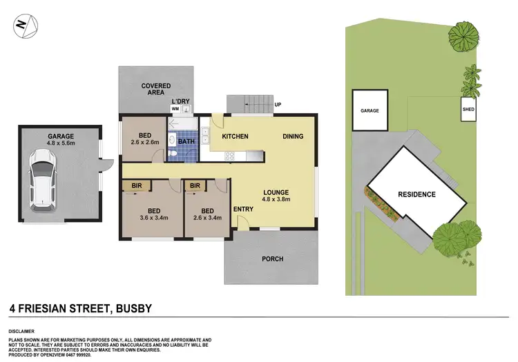 Floorplan of Homely house listing, 4 Friesian Street, Busby NSW 2168