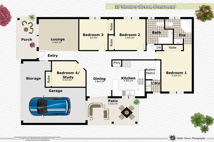 Floorplan of Homely house listing, 18 Venture Street, Crestmead QLD 4132