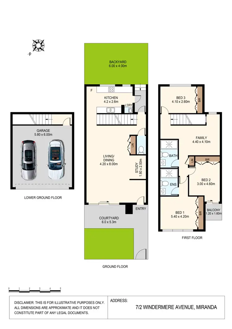 Floorplan of Homely house listing, 7/2 Windermere Avenue, Miranda NSW 2228