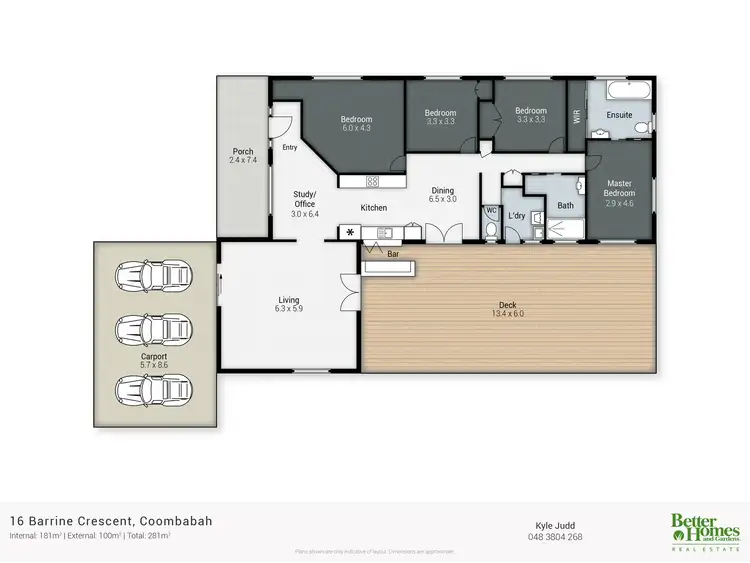 Floorplan of Homely house listing, 16 Barrine Crescent, Coombabah QLD 4216