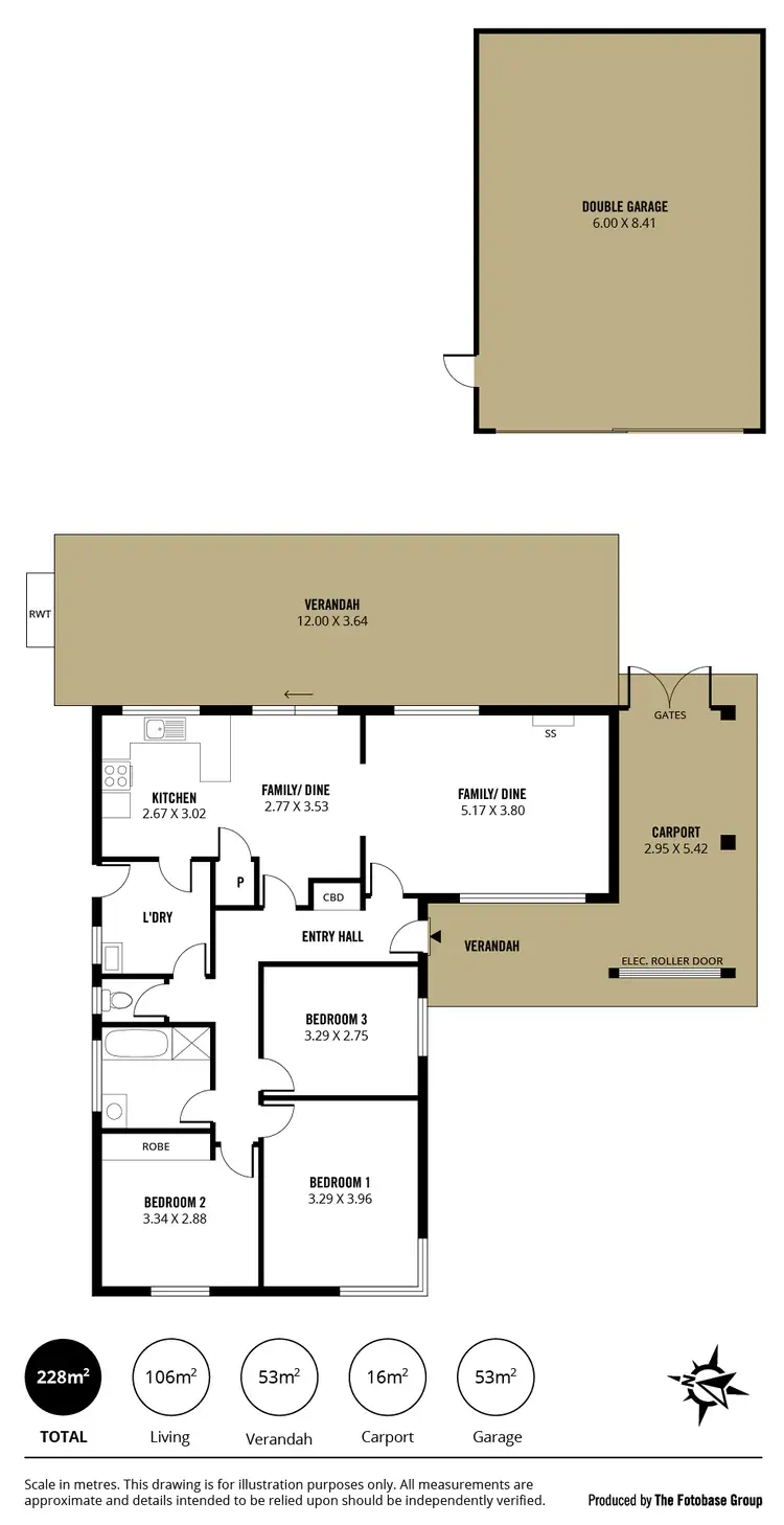 Floorplan of Homely house listing, 4 Meadow Way, Hackham West SA 5163