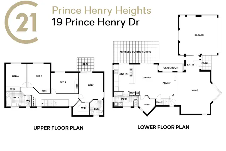 Floorplan of Homely house listing, 19 Prince Henry Drive, Prince Henry Heights QLD 4350