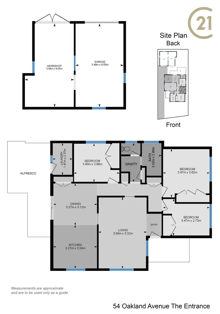 Floorplan of Homely house listing, 54 Oakland Avenue, The Entrance NSW 2261