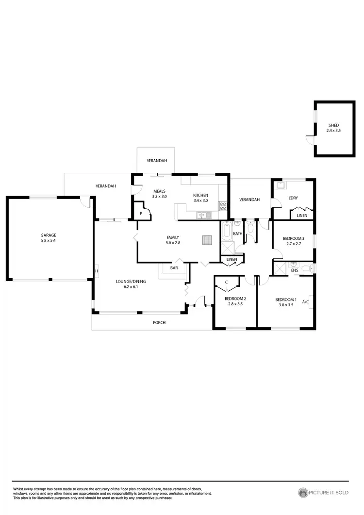 Floorplan of Homely house listing, 87 Riverway, Kidman Park SA 5025