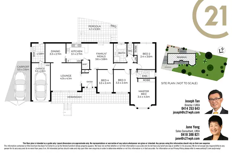 Floorplan of Homely house listing, 1 Gum Grove Place, West Pennant Hills NSW 2125