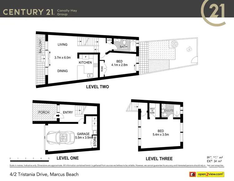 Floorplan of Homely unit listing, 4/2 Tristania Drive, Marcus Beach QLD 4573