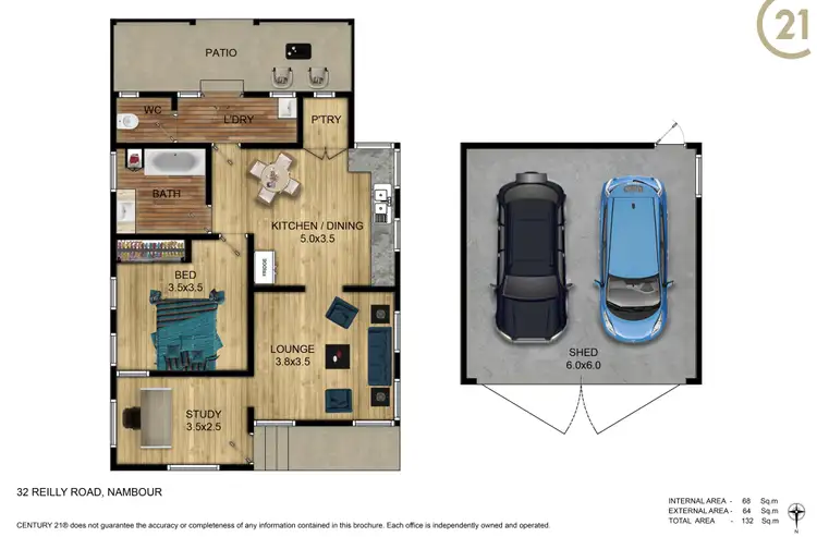 Floorplan of Homely house listing, 32 Reilly Road, Nambour QLD 4560