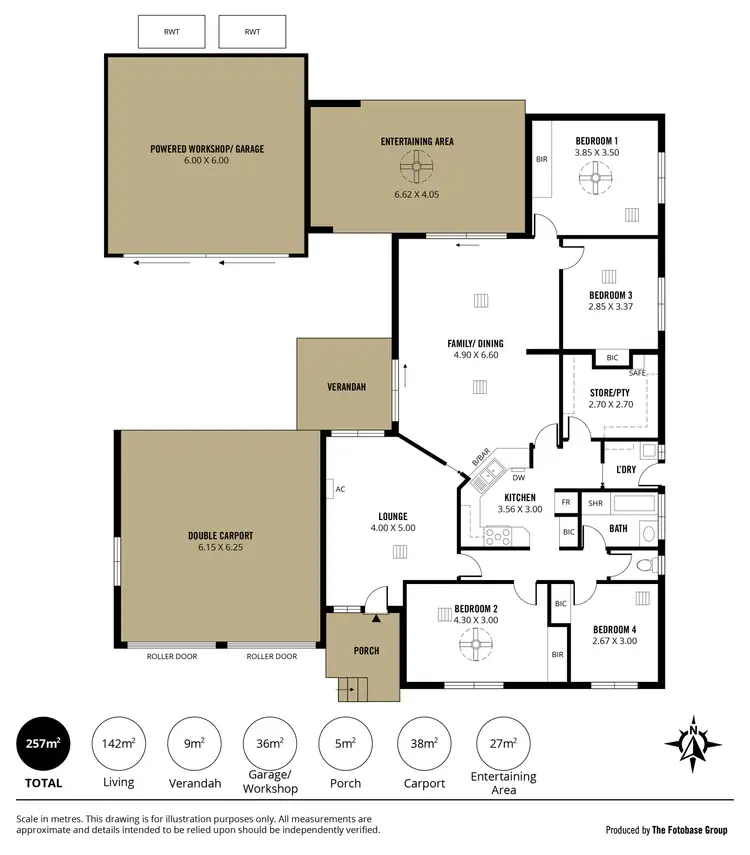 Floorplan of Homely house listing, 27 Vennachar Drive, Hallett Cove SA 5158