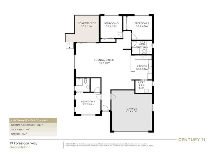 Floorplan of Homely house listing, 19 Forestoak Way, Goonellabah NSW 2480