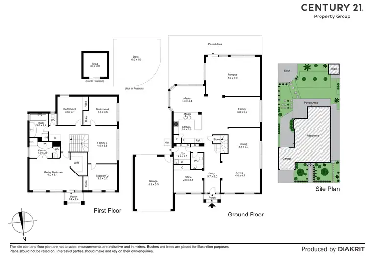 Floorplan of Homely house listing, 20 Caruana Drive, Dingley Village VIC 3172