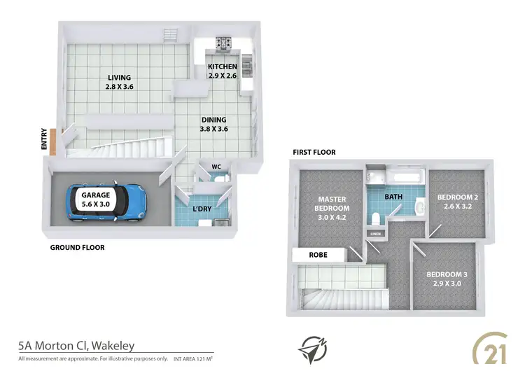 Floorplan of Homely house listing, 5A Morton Close, Wakeley NSW 2176
