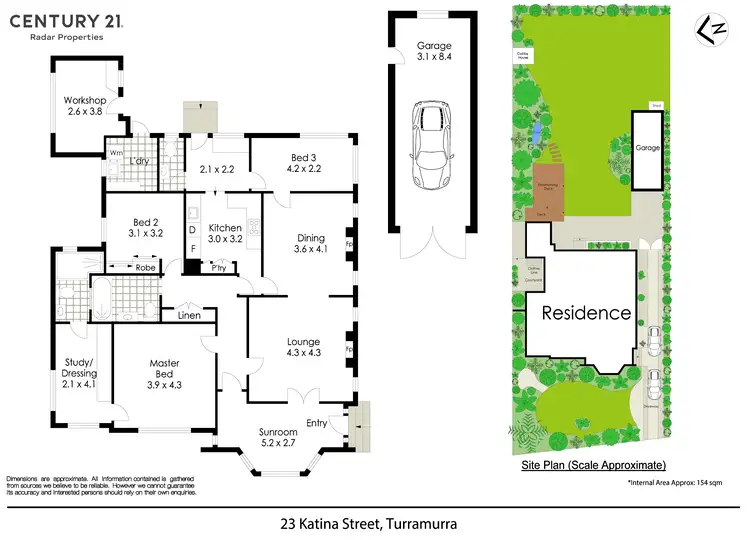 Floorplan of Homely house listing, 23 Katina Street, Turramurra NSW 2074