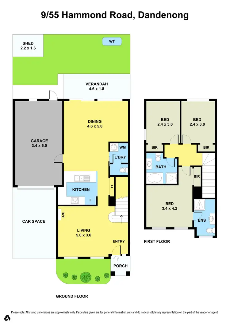 Floorplan of Homely unit listing, 9/55-57 Hammond Road, Dandenong VIC 3175
