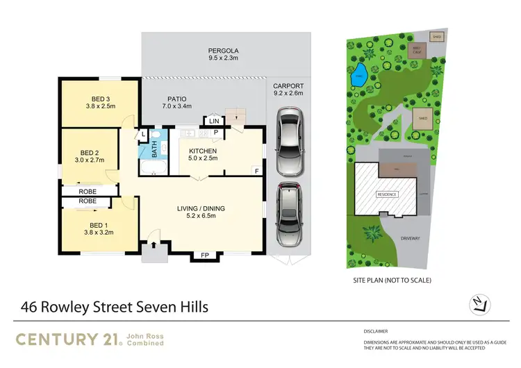 Floorplan of Homely house listing, 46 Rowley Street, Seven Hills NSW 2147