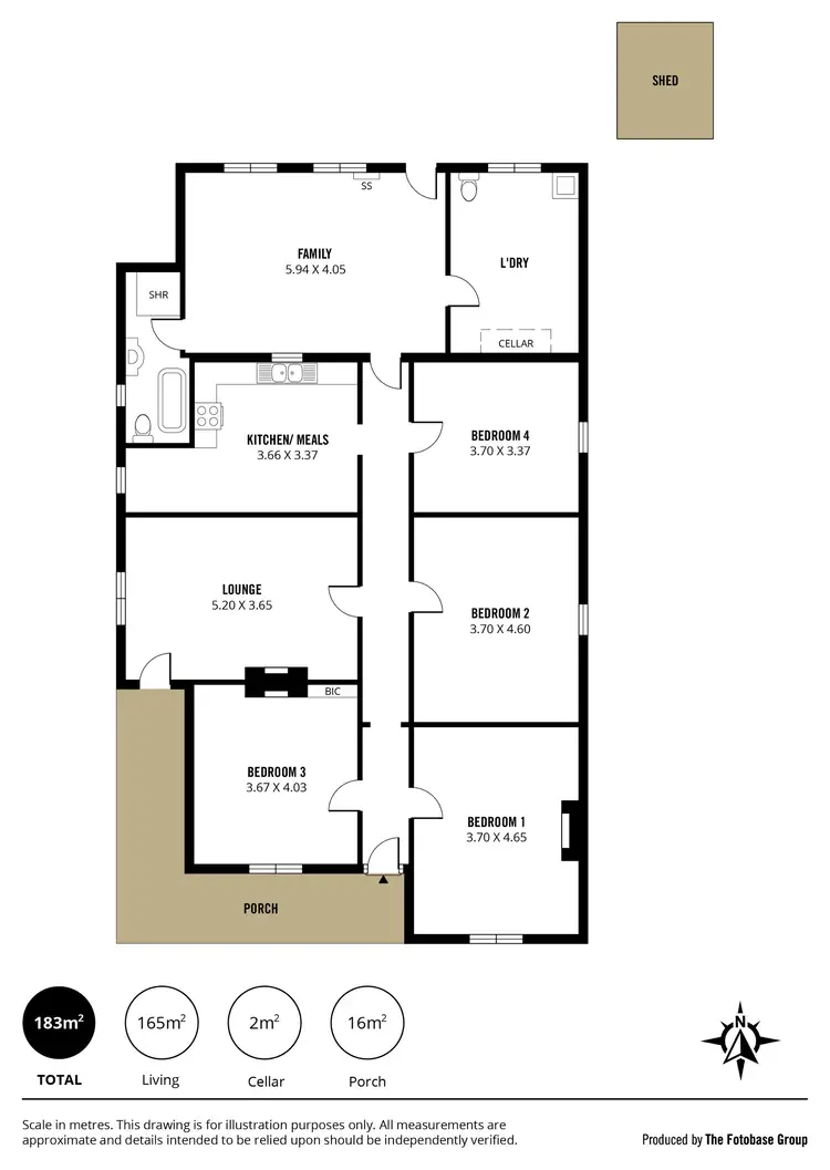 Floorplan of Homely house listing, 26 Hughes Street, Unley SA 5061
