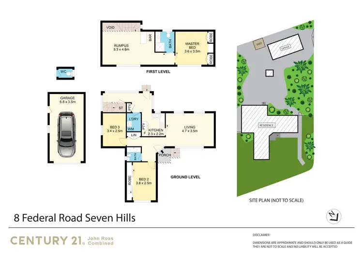 Floorplan of Homely house listing, 8 Federal Road, Seven Hills NSW 2147