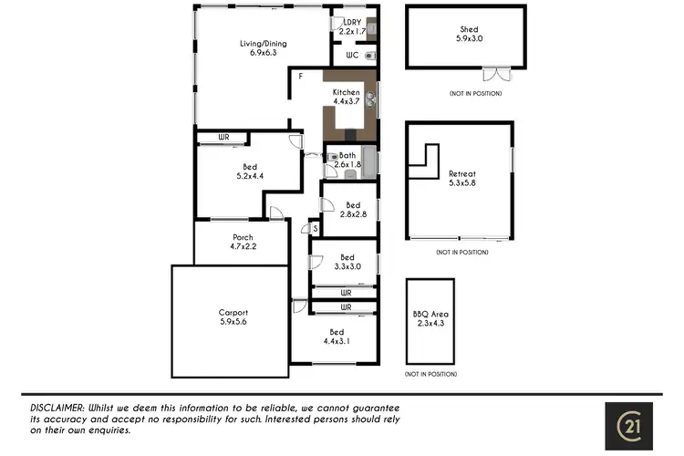 Floorplan of Homely house listing, 42 Elizabeth street, Riverstone NSW 2765