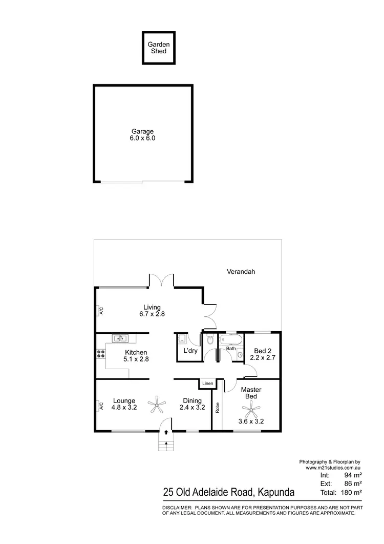 Floorplan of Homely house listing, 25 Old Adelaide Road, Kapunda SA 5373