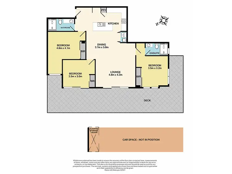 Floorplan of Homely apartment listing, GO1/14 Elliott Avenue, Carnegie VIC 3163