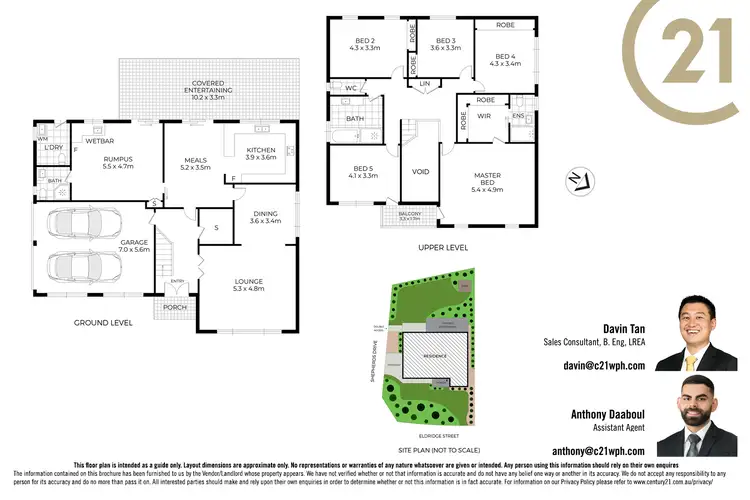 Floorplan of Homely house listing, 1 Eldridge Street, Cherrybrook NSW 2126