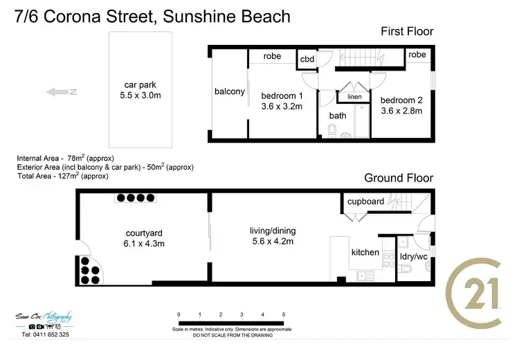 Floorplan of Homely unit listing, 7/6-8 Corona Street, Sunshine Beach QLD 4567