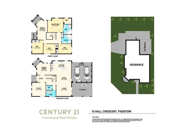 Floorplan of Homely house listing, 15 Hall Crescent, Padstow NSW 2211