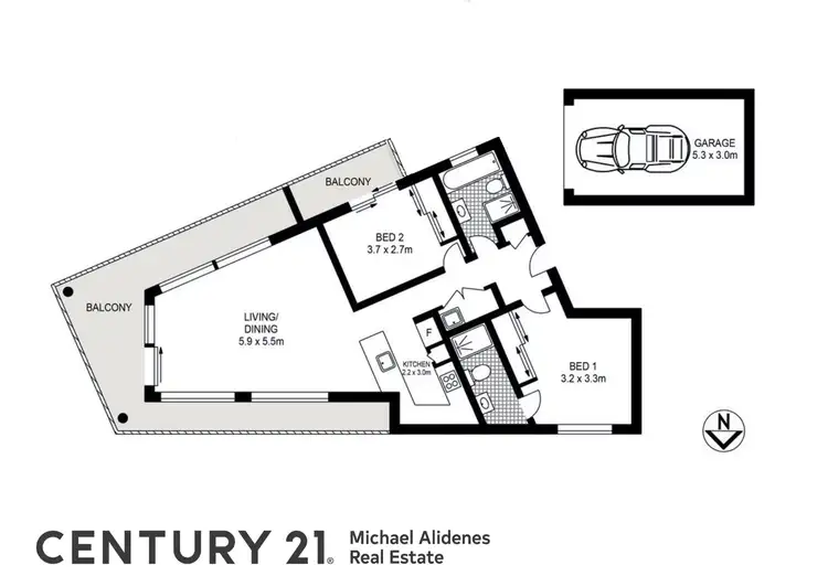Floorplan of Homely unit listing, 24/234 Slade Road, Bexley North NSW 2207