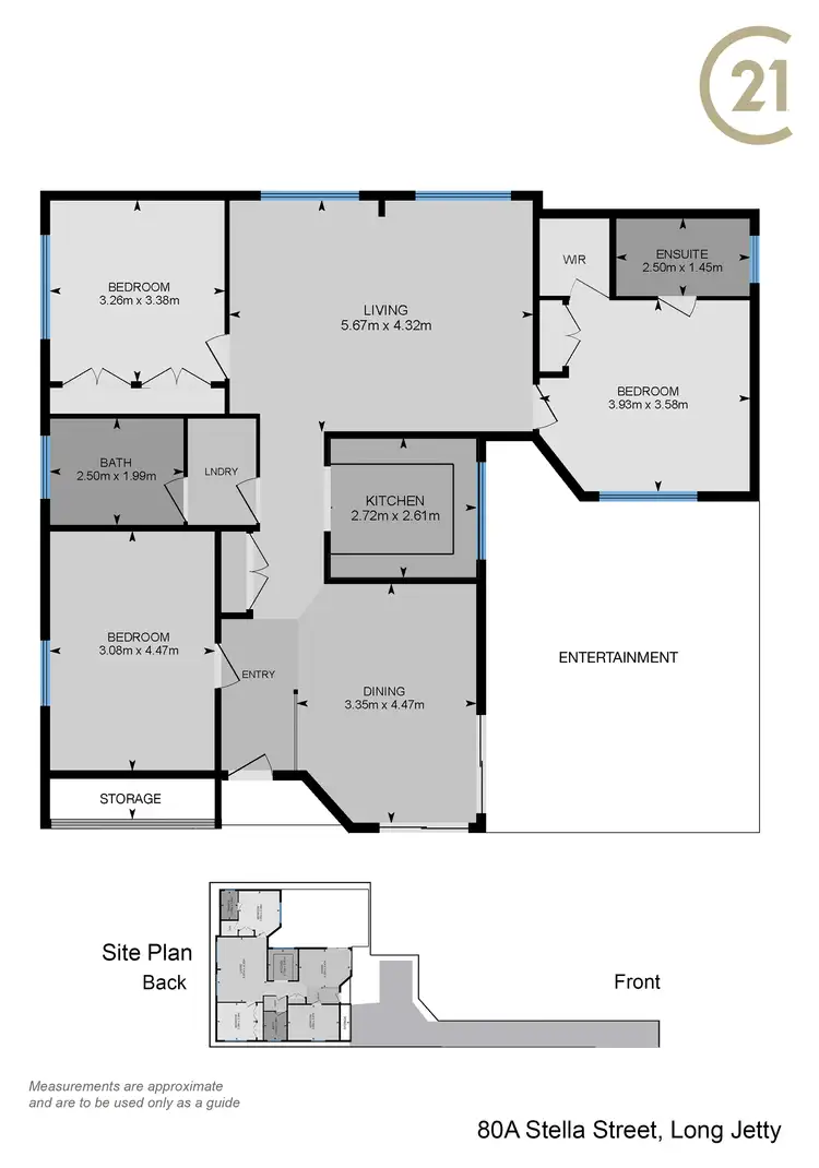 Floorplan of Homely house listing, 80a Stella Street, Long Jetty NSW 2261