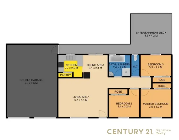 Floorplan of Homely rural property listing, 8 Hayward Road, Wandandian NSW 2540