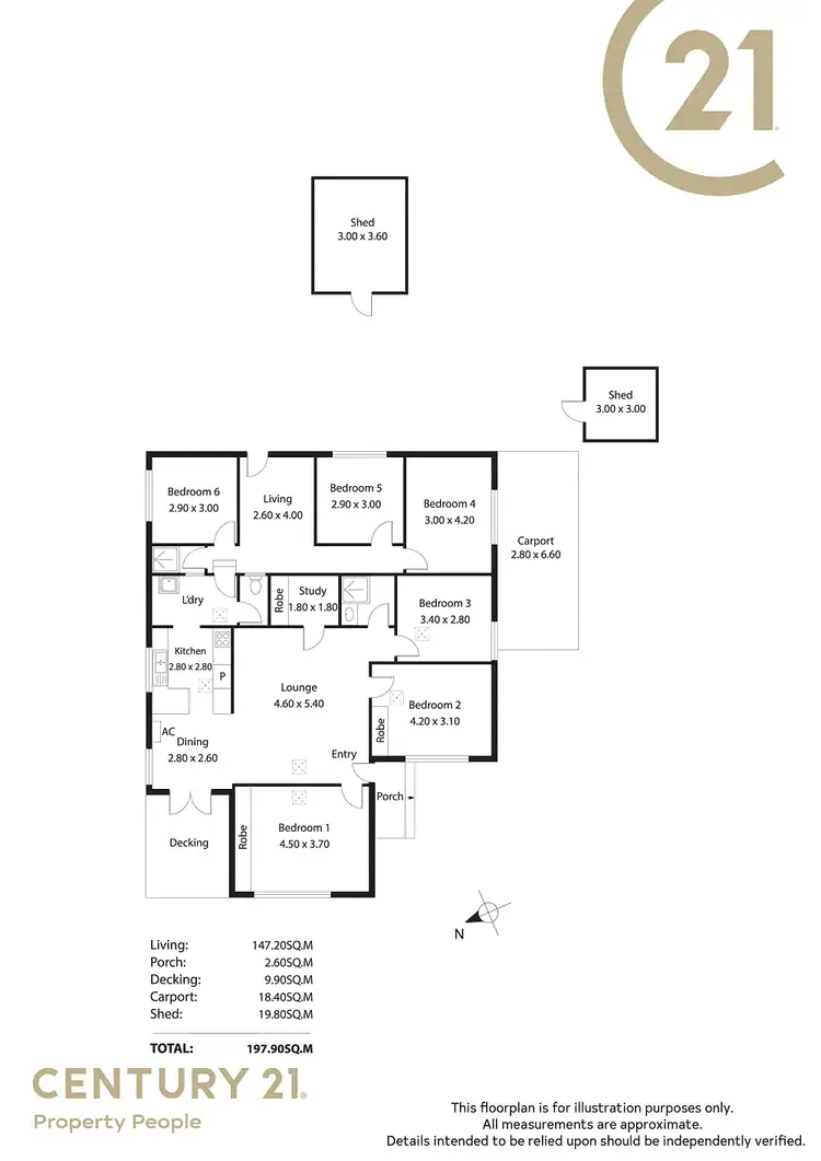 Floorplan of Homely house listing, 50 Forrestall Road, Elizabeth Downs SA 5113
