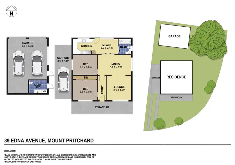 Floorplan of Homely house listing, 39 Edna Avenue, Mount Pritchard NSW 2170