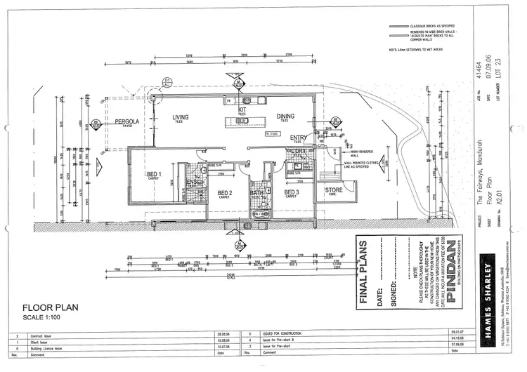 Floorplan of Homely house listing, 23 Golfers Retreat, Halls Head WA 6210