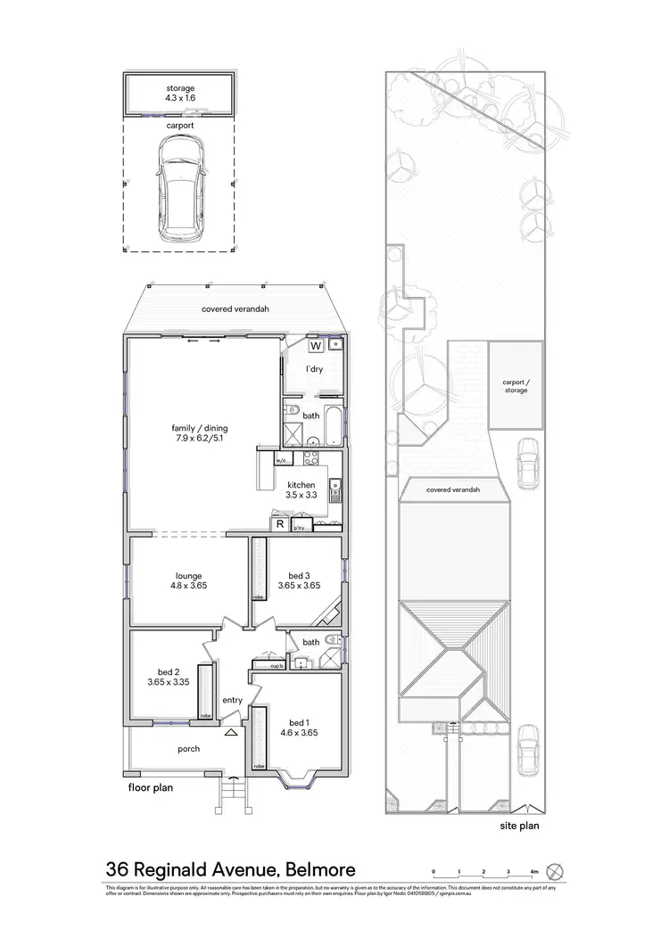 Floorplan of Homely house listing, 36 Reginald Avenue, Belmore NSW 2192