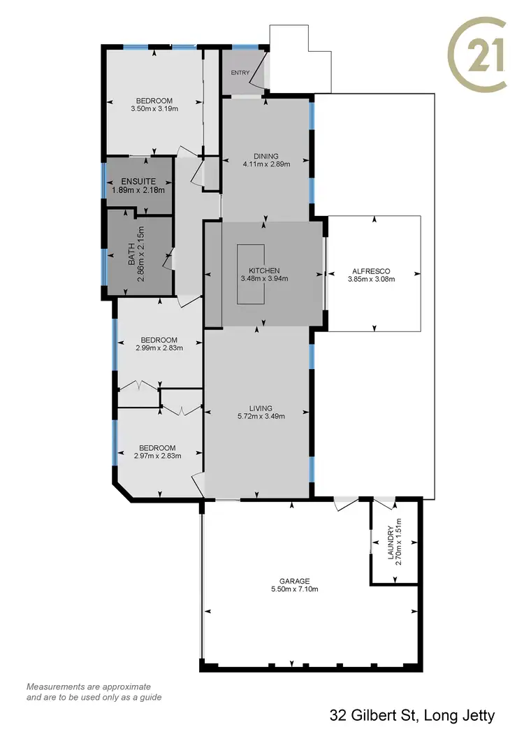 Floorplan of Homely house listing, 32 Gilbert Street, Long Jetty NSW 2261