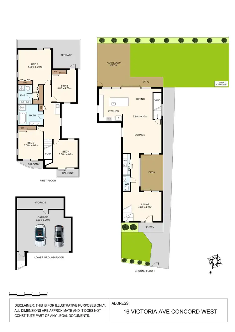 Floorplan of Homely house listing, 16 Victoria Avenue, Concord West NSW 2138