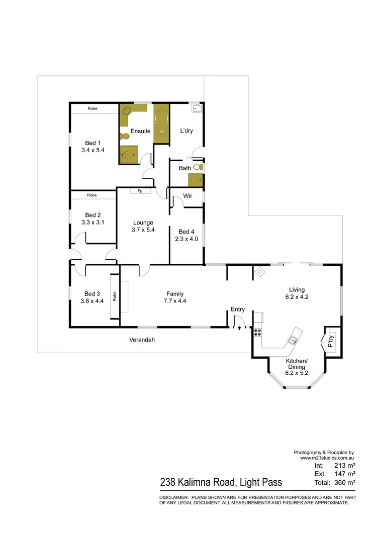 Floorplan of Homely house listing, 238 Kalimna Road, Light Pass SA 5355