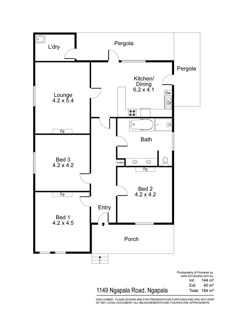 Floorplan of Homely house listing, 1149 Ngapala Road, Ngapala SA 5374