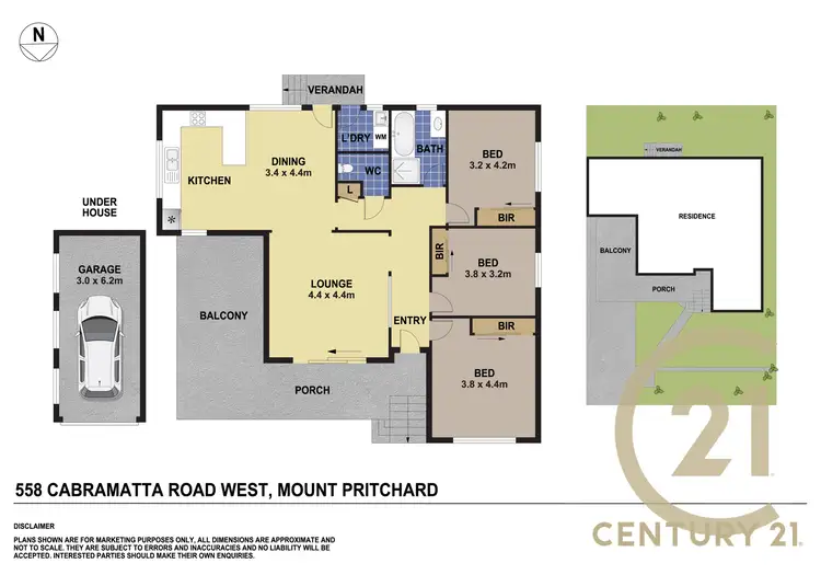 Floorplan of Homely house listing, 558 Cabramatta Road West, Mount Pritchard NSW 2170