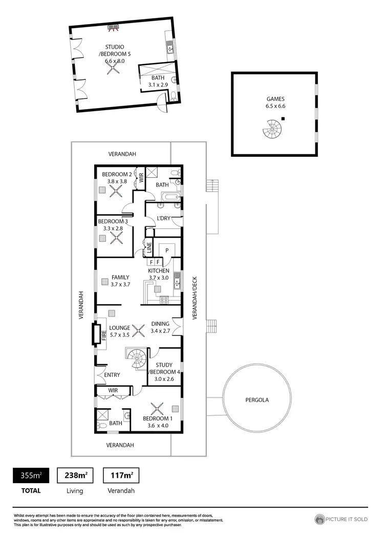 Floorplan of Homely house listing, 96 Langmeil Road, Tanunda SA 5352