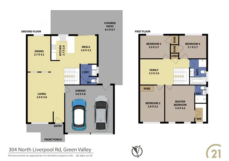 Floorplan of Homely house listing, 304 North Liverpool Road, Green Valley NSW 2168
