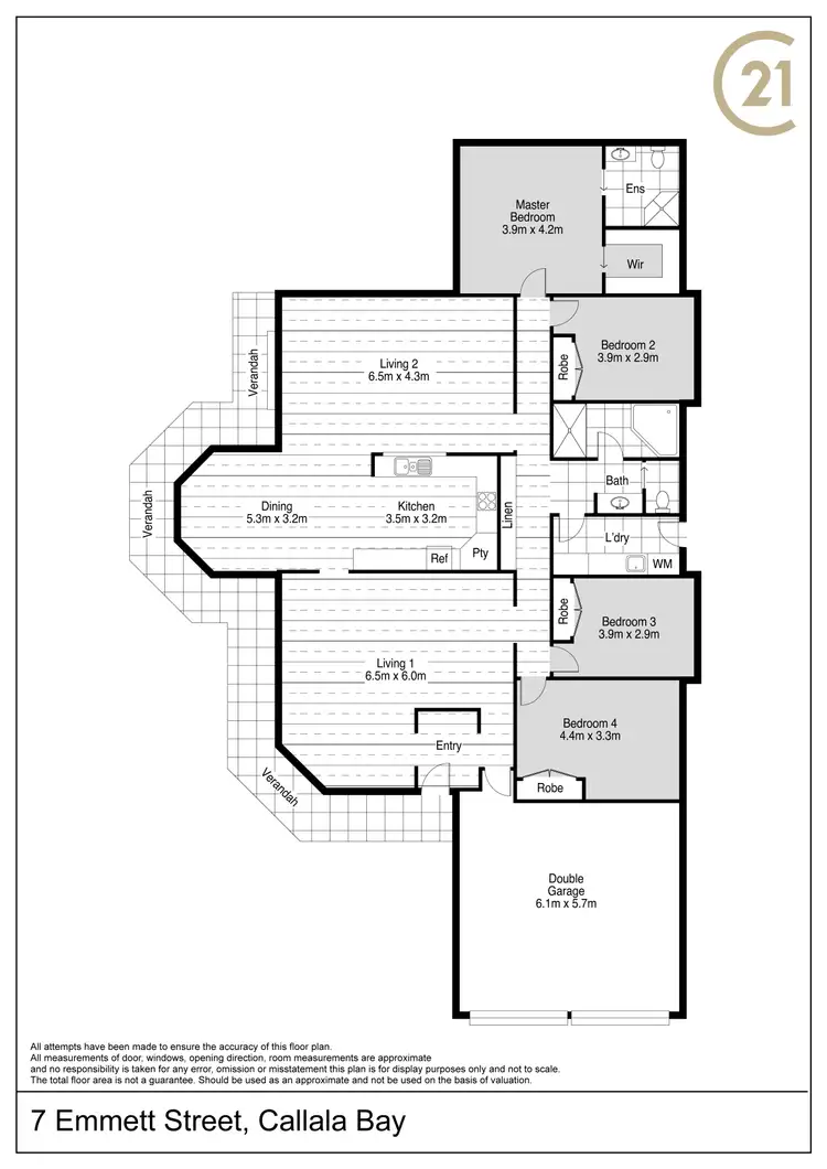 Floorplan of Homely house listing, 7 Emmett Street, Callala Bay NSW 2540
