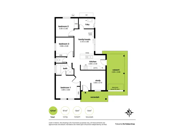 Floorplan of Homely house listing, 4/96 Bains Road, Morphett Vale SA 5162
