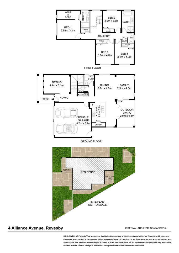 Floorplan of Homely house listing, 4 Alliance Avenue, Revesby NSW 2212