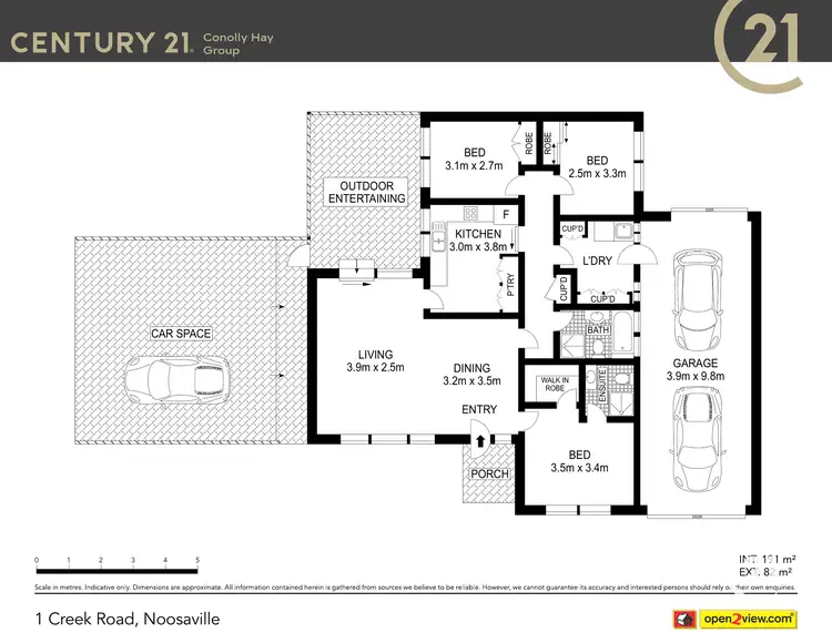 Floorplan of Homely house listing, 1 Creek Road, Noosaville QLD 4566