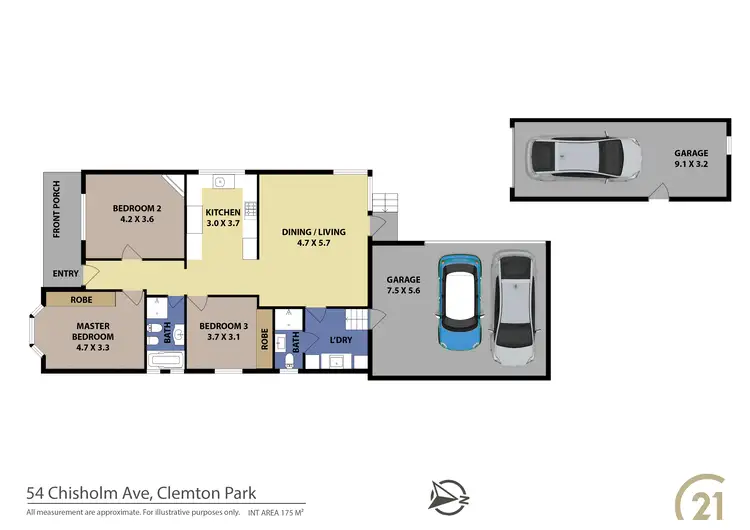 Floorplan of Homely house listing, 54 Chisholm Avenue, Clemton Park NSW 2206