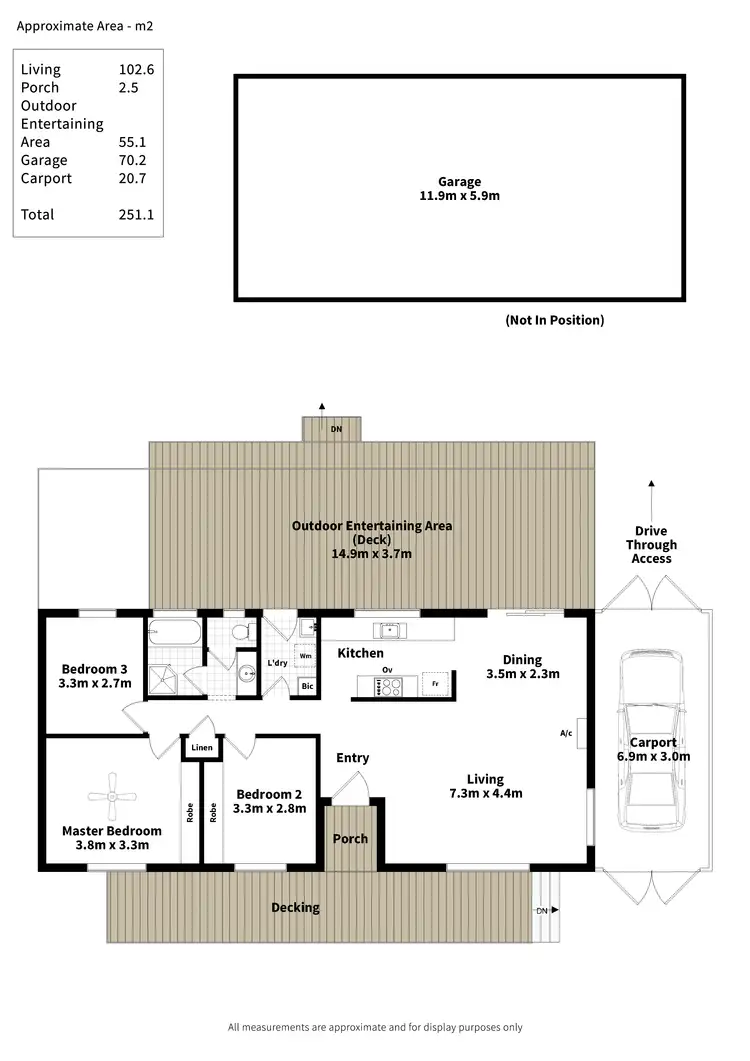 Floorplan of Homely house listing, 11 Follett Street, Aldinga Beach SA 5173