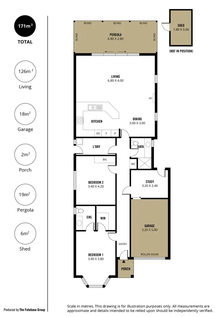 Floorplan of Homely house listing, 66A Harding Street, Somerton Park SA 5044