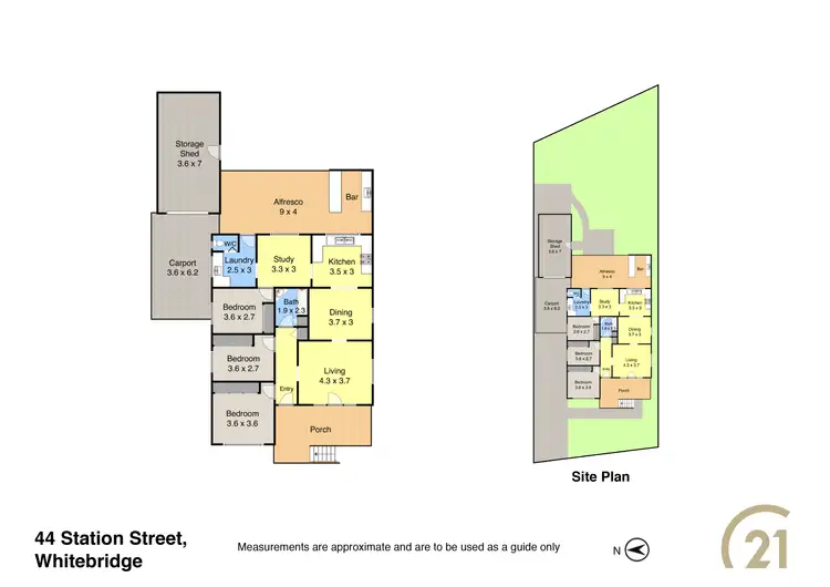 Floorplan of Homely house listing, 44 Station Street, Whitebridge NSW 2290