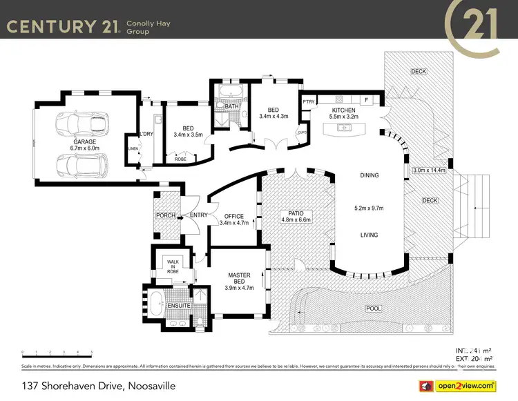 Floorplan of Homely house listing, 137 Shorehaven Drive, Noosa Waters QLD 4566