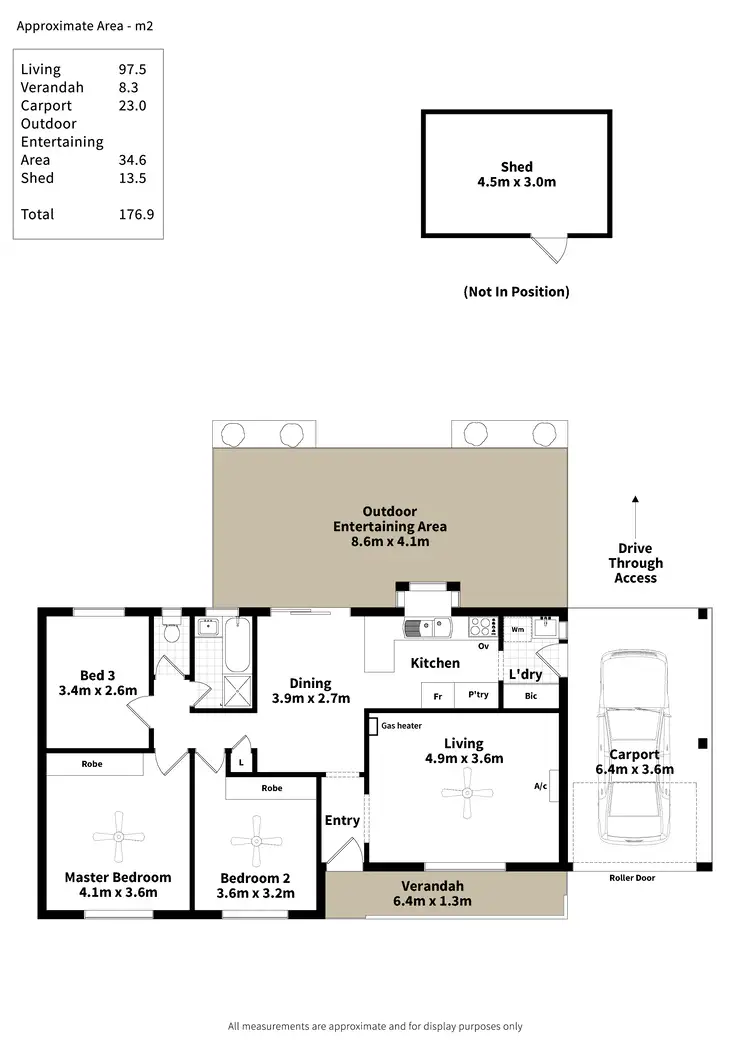 Floorplan of Homely house listing, 6 Bradman Court, Morphett Vale SA 5162